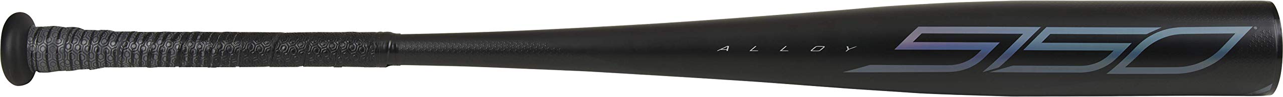 Rawlings Herren BB153-34 Baseballschläger, Schwarz/Metallic-Silber, 34 inch