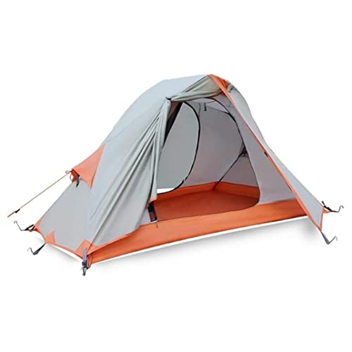 Camping Zelt Strandzelt Ultraleichtes Einzelzelt Mit Mesh-Fenstern, Winddichtes, Regendichtes Zelt Für Outdoor-Wander-Fahrradzelt Tragbares Zelt für Reisen