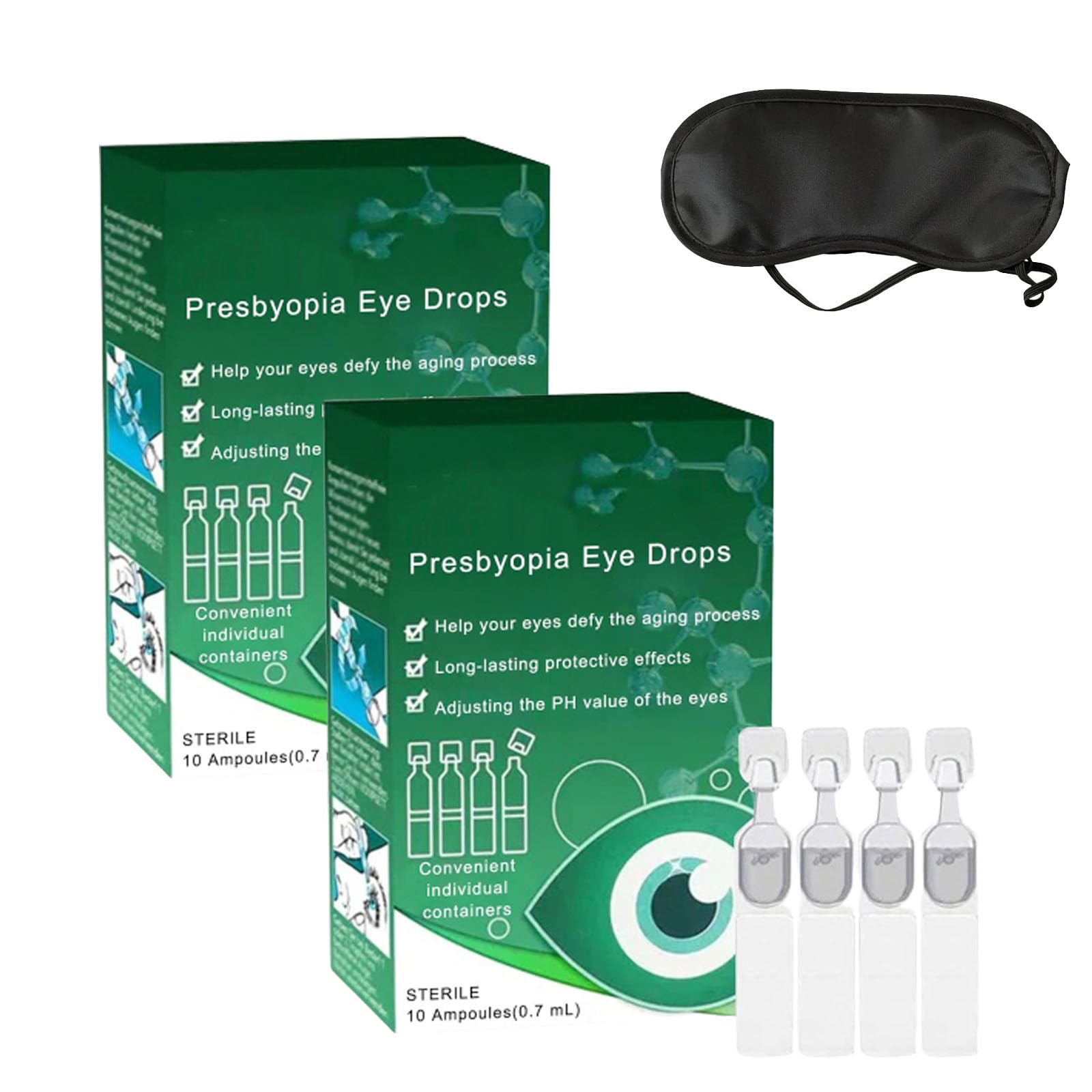 Oveallgo Promax Presbyopia Visionrestore Augentropfen, Oveallgo Presbyopia Augentropfen, Attdx Augentropfen, Oveallgo Treatment Augentropfen, Replenish Eye Nutrition, Visionrestore (2box)