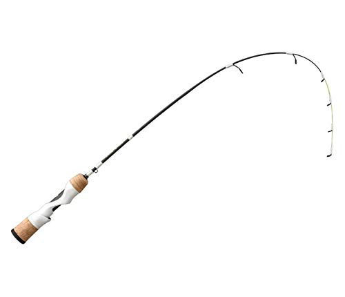13 FISHING Unisex-Erwachsene TS2-23UL Tickle Stick 58,4 cm UL 1/7 1/17 Unzen PC2 Blank mit weißem Rollenhalter, 23" (Ultra Light)