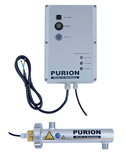 PURION 400 Sauberes Trinkwasser mit UVC Anlage bis 300 l/h für den autarken Einsatz (PURION 400 24V mit Lebensdauerüberwachung)