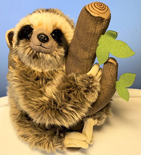 Faultier Sloth sitzend mit Baby 25 cm Plüschtier Kuscheltier