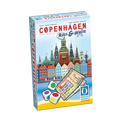 Queen Games 10463 - Copenhagen - Roll & Write
