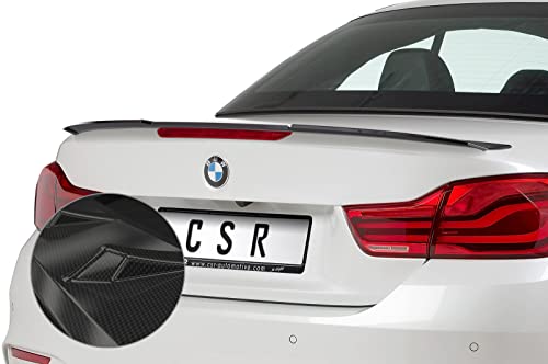 CSR-Automotive Heckflügel mit ABE Kompatibel mit/Ersatz für BMW 4er F33 / M4 F83 Cabrio HF673-C