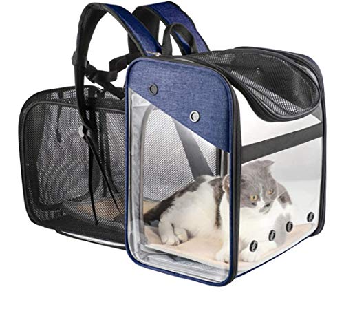PETEMOO Hunde Rucksäcke Faltbarer Haustiertragetasche Hundetasche Transportrucksack für Hunde und Katzen Faltbarer Rucksäcke gut für Wander-Kampagne Tägliche Verwendung