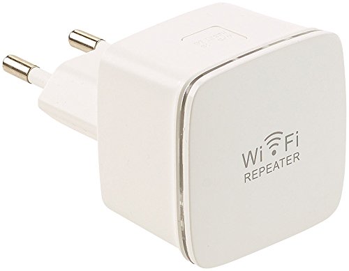 7links WLAN Accesspoint: Mini-WLAN-Repeater WLR-350.sm mit Access-Point & WPS-Knopf, 300 Mbit/s (Internetverstärker)