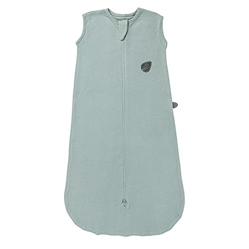Nattou Babyschlafsack für den Sommer aus 100 % Baumwolle (Stretch-Jersey), TOG 0.5, Ca. 90 cm, Luna und Axel, Grün