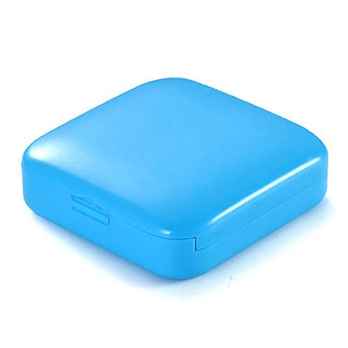 Medikamenten-Unterverpackungsbox, Pillendosen, 1 PC, 4 Farben, Mini, tragbar, 2 Gitter, Push-Open-Stil, Pillendose, Medizin-Pillenbox, Tablet-Aufbewahrungskoffer, Behälter, Aufbewahrungsbox (Farbe: E