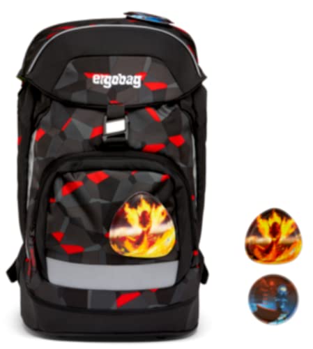 ergobag Jugend Unisex Taekbeardo Sets Rucksack, Mehrfarbig (Mehrfarbig), Einheitsgröße