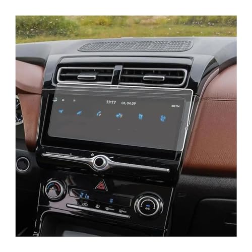 Für Hyundai Für Creta 2021 2022 Gehärtetem Glas Schutz Film Auto Infotainment GPS Radio Navigation Innen Screen Protector Navigation Schutzfolie (Size : 10.25 inch)