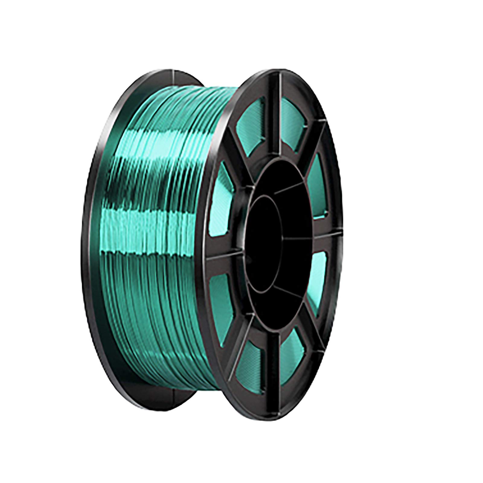 PLA Silk Filament 1,75 Mm 3D-Drucker Filament PLA Silk Faux Metallic FDM-Druckmaterial 1 Kg Spule PLA Rainbow Filament Für 3D-Drucker Und 3D-Druckstifte(Color:Seidengrün)