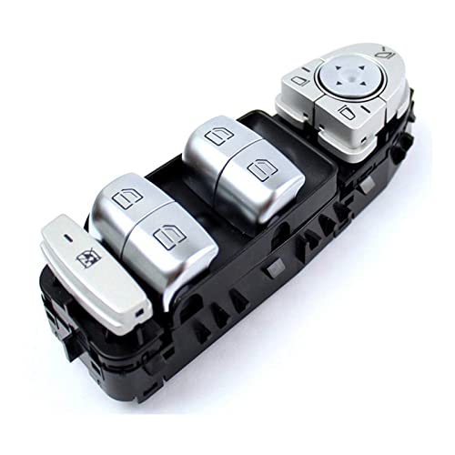 GWHEY Power Master Window Control Switch Button Console kompatibel for Mercedes kompatibel for Benz C-Klasse W205 S205 x253 C200 C300 C350 C63 Kompatibel for AMG 2059056811. Autoschalter und Relais (