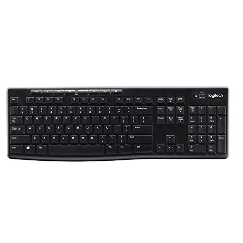 Logitech Wireless Keyboard K270, (AZERTY, französisches Tastaturlayout)