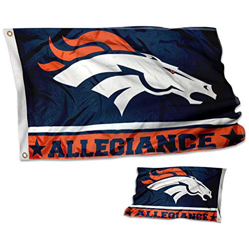 Denver Broncos doppelseitig Allegiance Flagge
