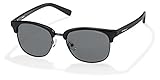 Polaroid Herren Pld 1012/S Y2 Cvl 54 Sonnenbrille, Schwarz (Dkruth Black/Grey), EU