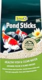Tetra Pond Sticks - Fischfutter für Teichfische, für gesunde Fische und klares Wasser im Gartenteich, 50 L Beutel