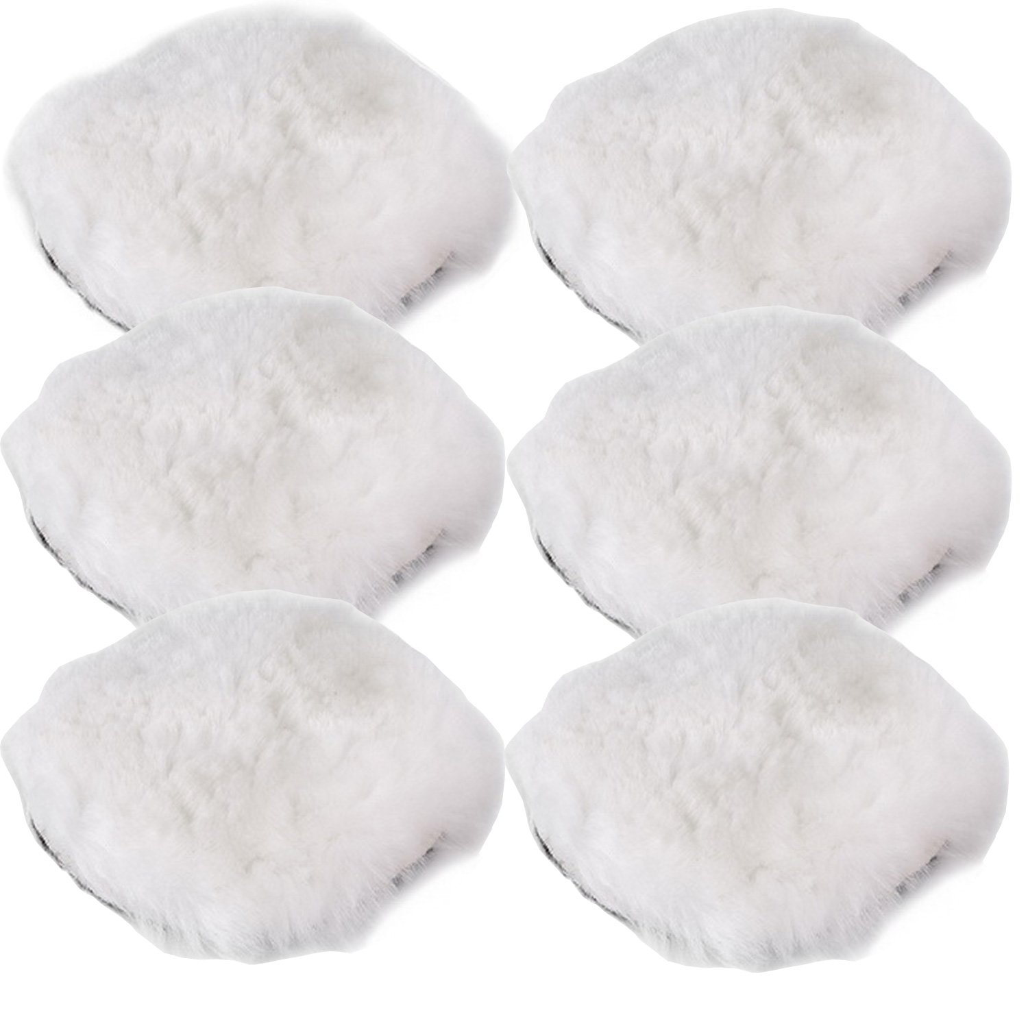 OxoxO aus Wolle, weich, Buffer-Pad-Set - 3"/ 80mm Wolle Polierschwamm Polierschwamm Woolen Pad Set (6pcs)