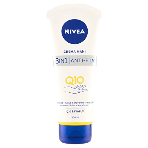 Nivea Q10 Plus Handcreme mit UV-Filtern, 6 Packungen à 100 ml, insgesamt 600 ml