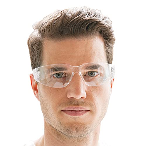 Schutzbrille FLAT für Gehörschutz EN 166, kratzfest, transparent universal