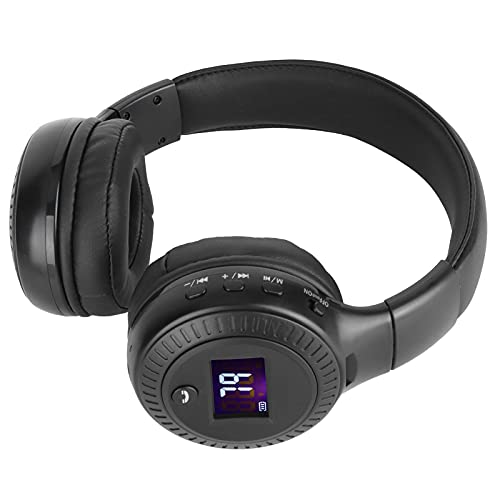 Heayzoki B19 Bluetooth-Kopfhörer, Kabelloser Klappkopfhörer, On-Ear-Headset mit Mikrofon, On-Ear-Headset für PC-Handy-Studio.