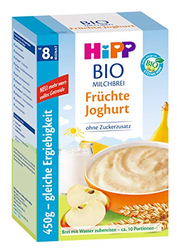 Hipp Bio-Milchbrei Früchte Joghurt, 3er Pack (3 x 450g)