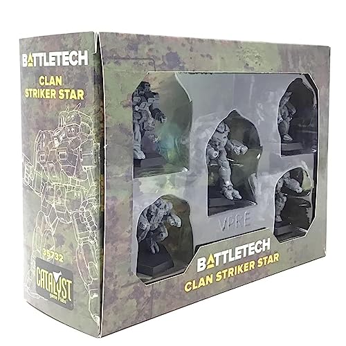 Catalyst Game Labs BattleTech Mini Force Pack Clan Striker Star