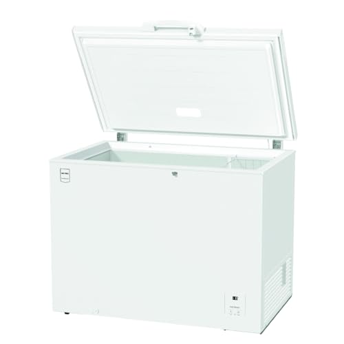 METRO Professional Gefriertruhe GHF 1303, 303 L, 75 W, Tiefkühltruhe, 1 Korb, Türschloss, Temperaturalarm, Rollen