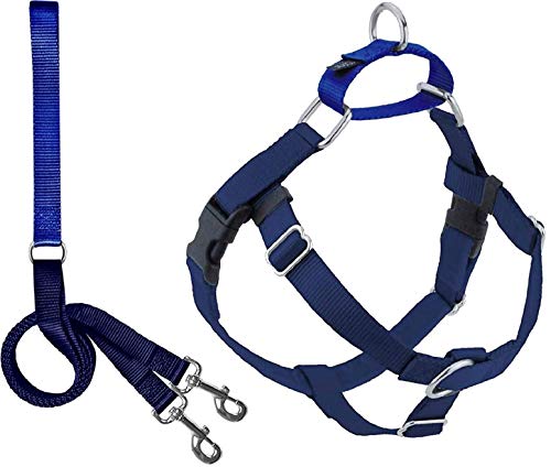 2 Hounds Design 818557021917 No-Pull Dog Harness with LeashMedium (1 Zoll Wide) MNavy