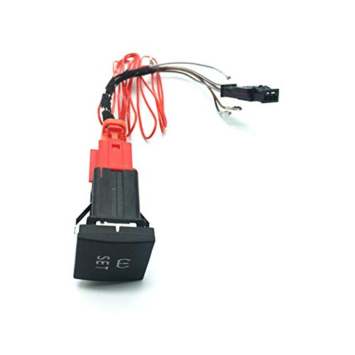 TPMS Reifen Reifendruck Warnung Set Schalter Taste Kabelbaum Für Golf 6 MK6 Jetta 5 MK5 6 EOS Polo Scirocco Touran 56D927121 (Color : Set Cable)