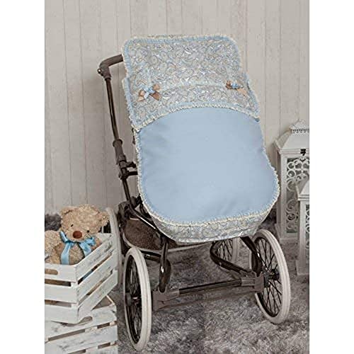 Babyline Karamell-Baby-Buggy blau