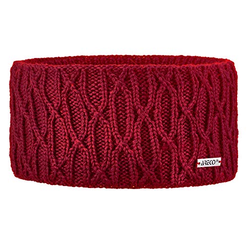 Areco Damen Sarah 20 Winter-Stirnband, rot, One Size