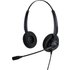 Alcatel-Lucent Enterprise AH 12G Telefon On Ear Headset kabelgebunden Schwarz Mikrofon-Rauschunterdr