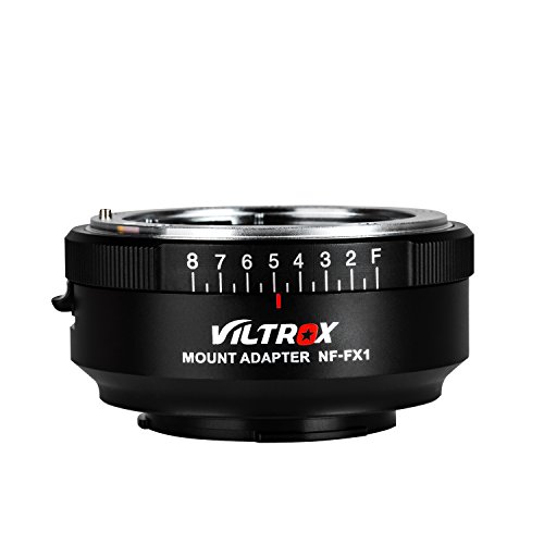 Viltrox nf-fx1 Lens Mount Adapter Manueller Fokus für Nikon G/F/AI/S/D Serie Objektiv auf Fuji X-Mount Mirrorless Kamera XT2 XT20 XE3 XT1 x-t2