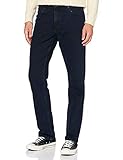 Wrangler Herren Authentic Straight Jeans, Blau (Blue Black), 34W / 30L