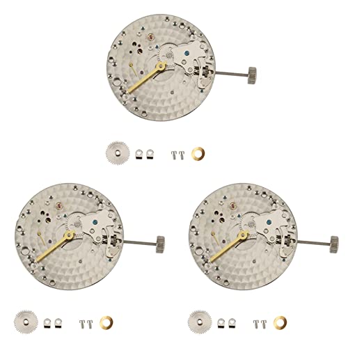 SRMAN 3X Mechanisches Uhrwerk Uhr mit Hand Aufzug 6497 St36 P29 44 mm Uhren Gehäuse Aus Stahl Passend für Uhrwerk 6497/6498 ST3600