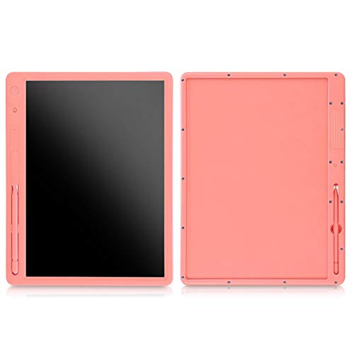 AMONIDA LCD Whiteboard LCD Whiteboard, 15 Zoll Zeichentablett Zeichentablett Zeichentablett, für Geschenke Berechnen Sie Entwurf Schreiben Malen Kind(Pink)