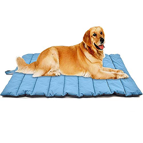 huihuijia Katzenmatte Outdoor Hundematte rutschfest Haustiermatte Katzenbetten Hund Komfortbett Warme Hundedecke Waschbar Hundebett Hundebett Kleine Weiche Katzenmatte Haustierbett Weiches Tierbett Blau