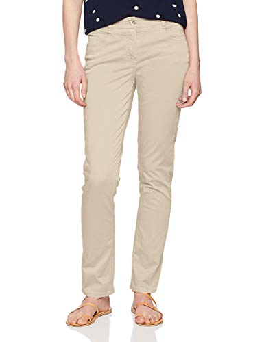 Atelier GARUR Damen Zuri Hose, Beige (Sand 13), 38 Kurz EU