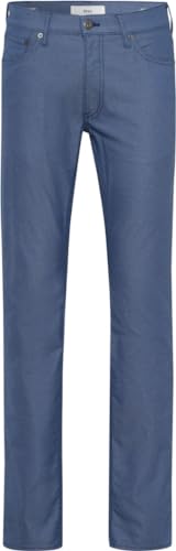 BRAX Herren Style Chuck Five-Pocket-Hose in Two Tone-Optik Freizeithose, Blue, 38W x 30L