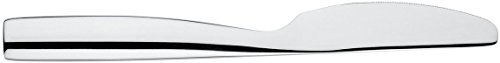 Alessi Tafelmesser, Stahl, Silber, 3 x 26 x 5 cm, 6-Einheiten