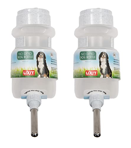 Lixit Top Fill Tropfflaschen für Hunde (1,25 ml), 2 Stück