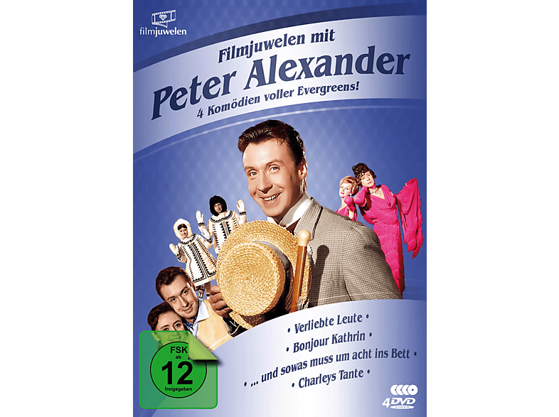 Filmjuwelen mit Peter Alexander: 4 Komödien voller Evergreens! DVD