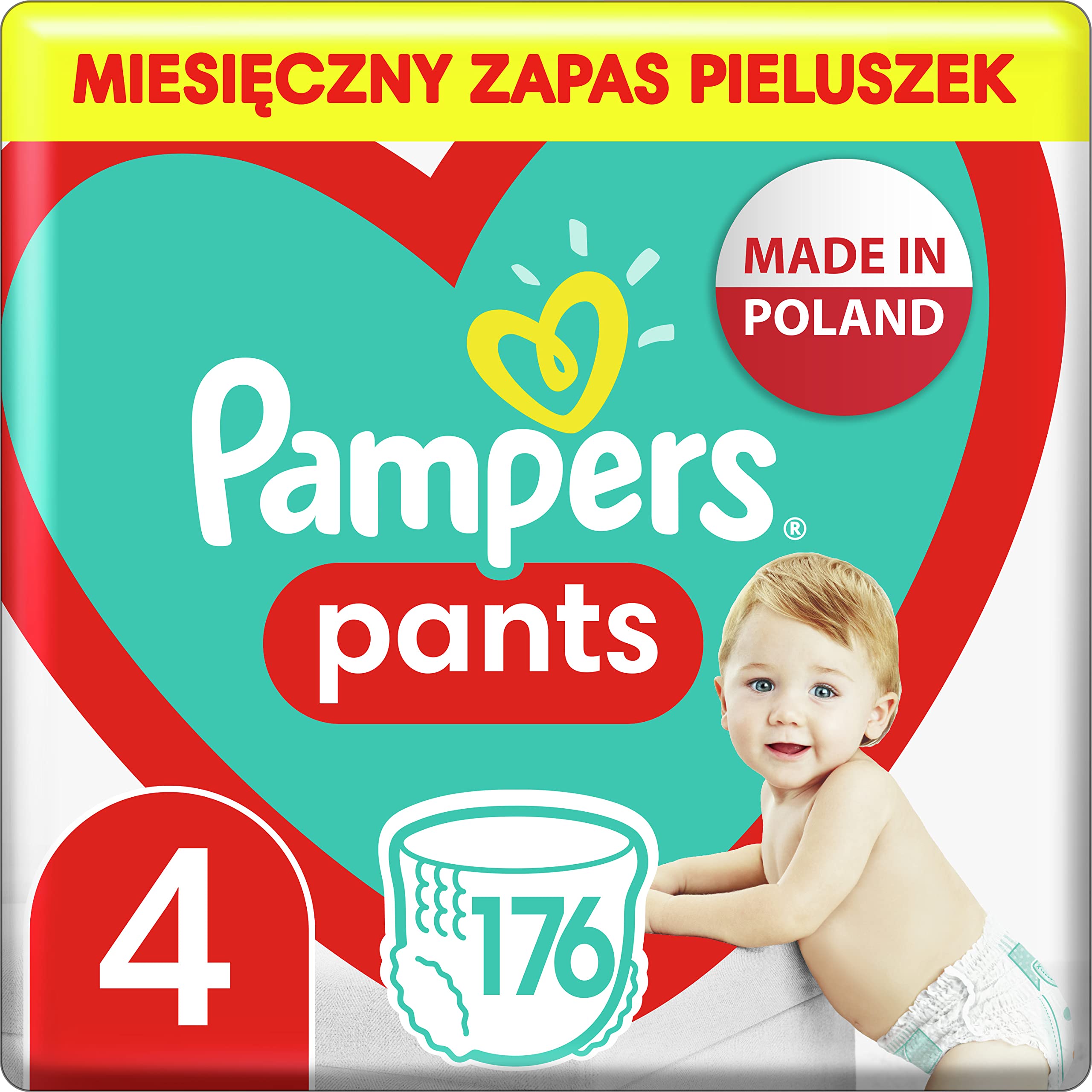 Pampers (Alte Version), Pants Boy/Girl 4 176 pc(s)