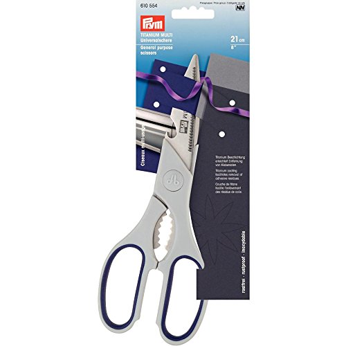 PRYM-Consumer Schere Scissor, Purple, Grey, 21 cm = 8, 1 Stück