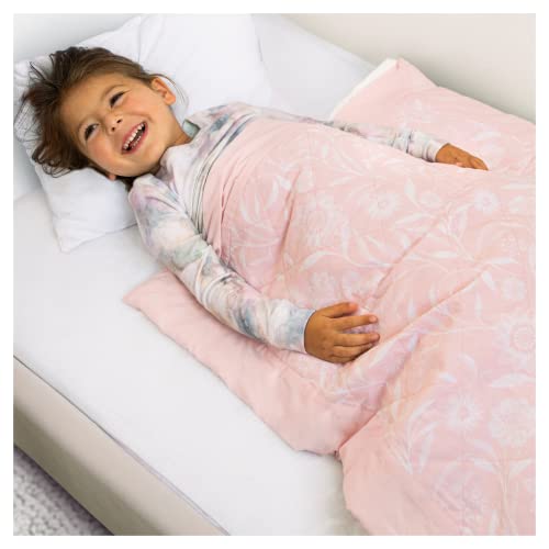 aden + anais Embrace Babybett gewichtete Decke Ophelia, 100% Baumwollpopeline (78x101cm), für Kinder über 12 kg