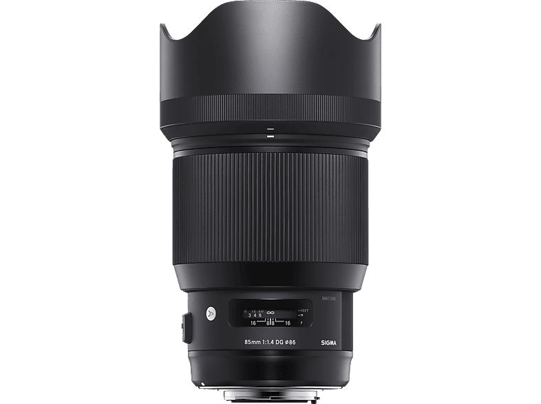SIGMA 321954 - 85 mm f/1.4 DG, HSM (Objektiv für Canon EF-Mount, Schwarz) 2