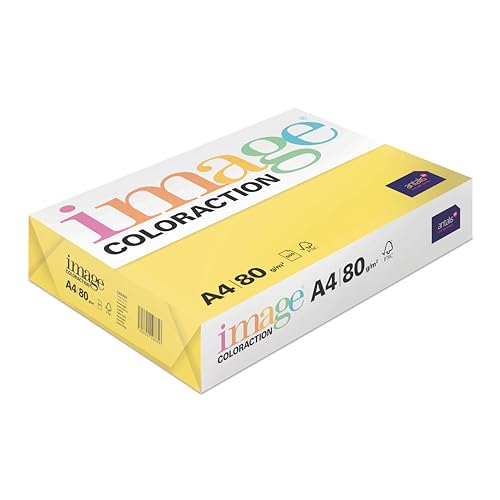 Chromika Coloraction 89655 A4-Papier (500 Stück) – parent Deep Yellow