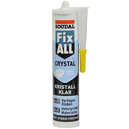 Soudal FIX ALL CRYSTAL Dichtklebstoff Farbe Glasklar 83111104 290 ml