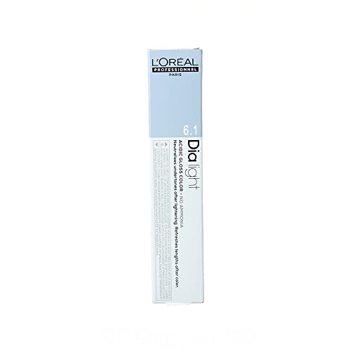 L'Oréal Professionnel DiaLight 6.1 Färbung, dunkelblond, Asche, ohne Ammoniak, 50 ml