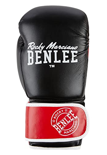 BENLEE Rocky Marciano Carlos Boxhandschuhe, Black/Red/White, 14 oz